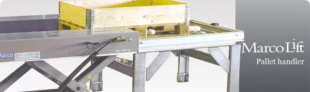 Marcolift pallet handler